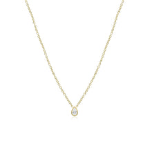 Load image into Gallery viewer, Petite Solitaire Diamond Necklace