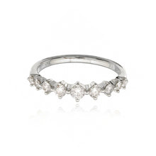 Load image into Gallery viewer, Shared Prong Round Diamond Ring