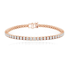Load image into Gallery viewer, Lab Diamond Tennis Bracelet 6ct