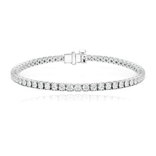 Load image into Gallery viewer, Lab Diamond Tennis Bracelet 6ct