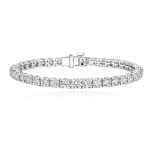 Load image into Gallery viewer, Lab Diamond Tennis Bracelet 8ct