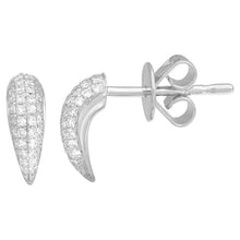 Load image into Gallery viewer, Diamond Claw Earrings