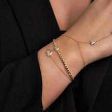 Load image into Gallery viewer, Dripping Scattered Heart Bracelet