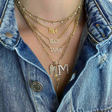 Load image into Gallery viewer, Large Pave Heart Charm