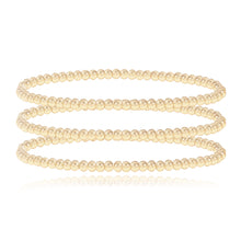 Load image into Gallery viewer, Set Three Gold Beaded Bracelet