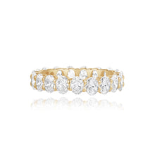 Load image into Gallery viewer, Bridal Oval Cut Eternity Ring