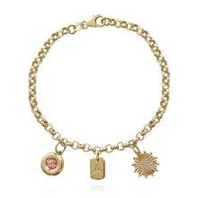 Load image into Gallery viewer, Rolo Charm Bracelet