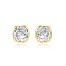 Load image into Gallery viewer, Cushion Diamond Studs