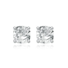 Load image into Gallery viewer, Cushion Diamond Studs