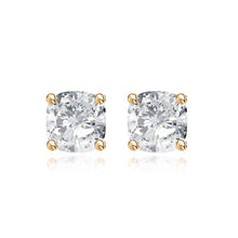 Load image into Gallery viewer, Cushion Diamond Studs