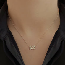 Load image into Gallery viewer, Diamond Name Necklace