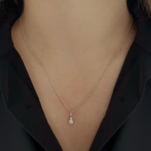 Load image into Gallery viewer, Diamond and Birthstone Charm