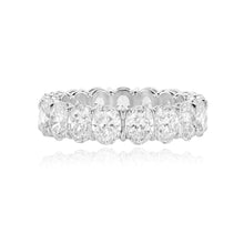 Load image into Gallery viewer, Oval Diamond Lab Eternity Ring