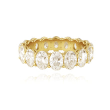 Load image into Gallery viewer, Oval Diamond Lab Eternity Ring