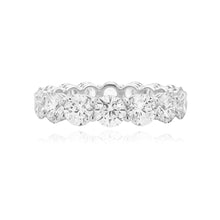 Load image into Gallery viewer, Round Diamond Lab Eternity Ring