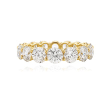 Load image into Gallery viewer, Round Diamond Lab Eternity Ring
