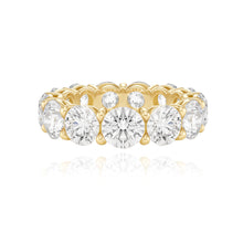Load image into Gallery viewer, Round Diamond Lab Eternity Ring
