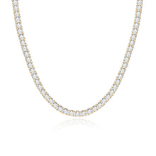 Load image into Gallery viewer, Lab Diamond Tennis Necklace 6CT