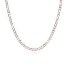 Load image into Gallery viewer, Lab Diamond Tennis Necklace 5CT