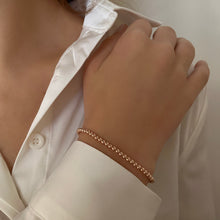 Load image into Gallery viewer, Gold Beaded Bracelet