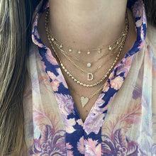 Load image into Gallery viewer, Solitaire Diamond Paperclip Necklace