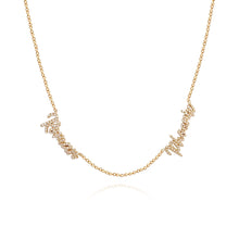 Load image into Gallery viewer, Multiple Diamond Names Necklace