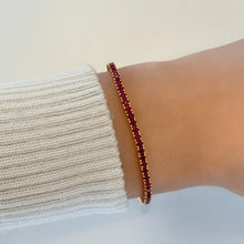 Load image into Gallery viewer, Gemstone Tennis Bracelets 3cts