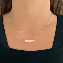 Load image into Gallery viewer, Cutout Name Chain Necklace