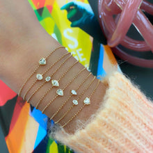 Load image into Gallery viewer, Solitaire Diamond Bezel Bracelet