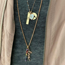 Load image into Gallery viewer, Large Script Love Charm