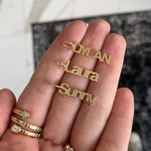 Load image into Gallery viewer, Gold Name Charm