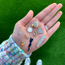 Load image into Gallery viewer, Pave Lightning Bolt Charm