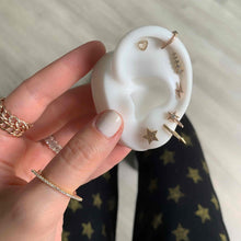 Load image into Gallery viewer, Spike Pave Huggie