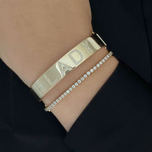 Load image into Gallery viewer, Jumbo Pave Personalized Bangle