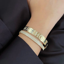 Load image into Gallery viewer, Jumbo Pave Personalized Bangle