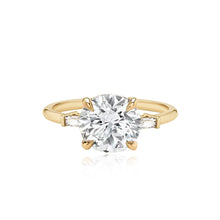 Load image into Gallery viewer, Large Baguette Diamond Shape Engagement Ring