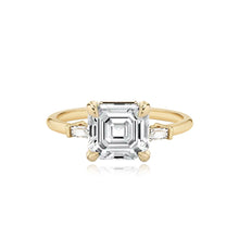 Load image into Gallery viewer, Large Baguette Diamond Shape Engagement Ring