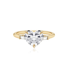 Load image into Gallery viewer, Large Baguette Diamond Shape Engagement Ring