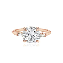Load image into Gallery viewer, Large Baguette Diamond Shape Engagement Ring