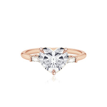 Load image into Gallery viewer, Large Baguette Diamond Shape Engagement Ring