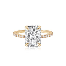 Load image into Gallery viewer, Diamond Pave Band Engagement Ring