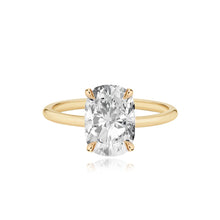 Load image into Gallery viewer, Gold Band Engagement Ring
