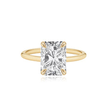 Load image into Gallery viewer, Gold Band Engagement Ring