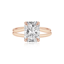 Load image into Gallery viewer, Diamond Gold Split Shank Engagement Ring