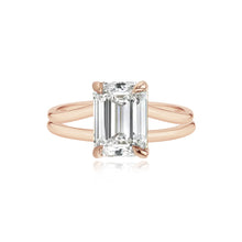 Load image into Gallery viewer, Diamond Gold Split Shank Engagement Ring