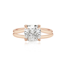 Load image into Gallery viewer, Diamond Gold Split Shank Engagement Ring