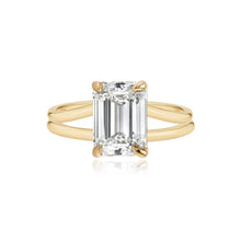 Load image into Gallery viewer, Diamond Gold Split Shank Engagement Ring