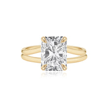 Load image into Gallery viewer, Diamond Gold Split Shank Engagement Ring