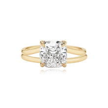 Load image into Gallery viewer, Diamond Gold Split Shank Engagement Ring