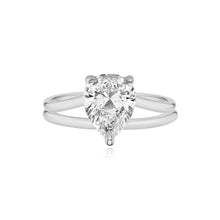 Load image into Gallery viewer, Diamond Gold Split Shank Engagement Ring